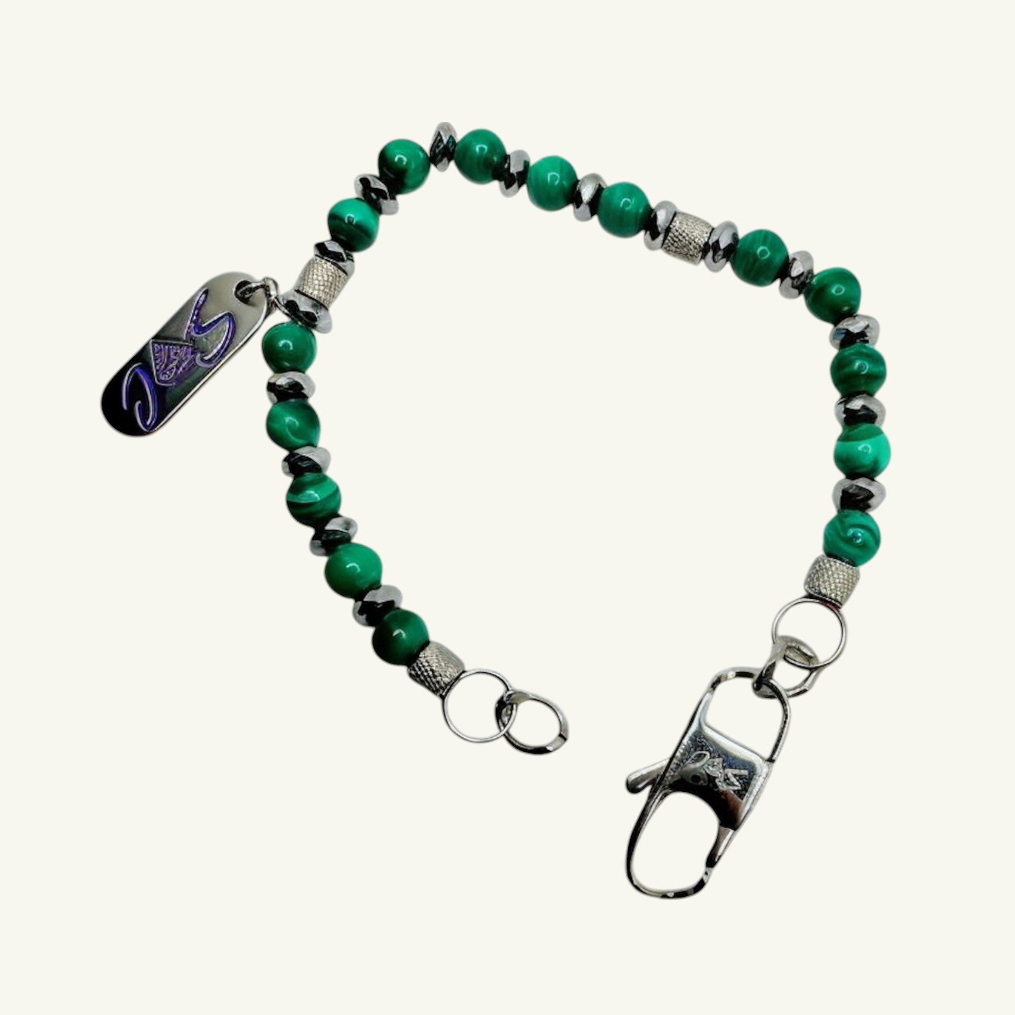 Bracciale malachite Sharifa Crystals